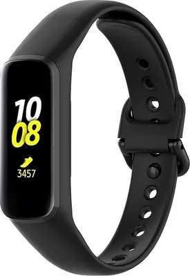 Produktbild von BStrap Silicone Armband für Samsung Galaxy Fit 2, black