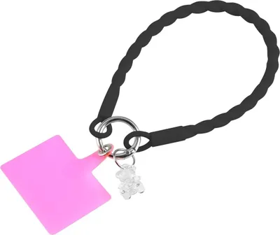 Immagine prodotto di Cordino universale per cellulare, in nylon, per custodie per smartphone, colore: nero