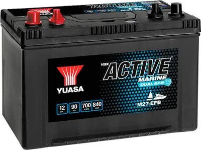 Produktbild von YUASA MARINE Starterbatterie 12V 90Ah 700A/EN D31 für Auto LKW Batterie