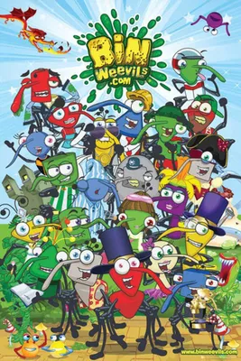 Produktbild von Bin Weevils - Group - Pc Browser Kinder Spiel - Poster Druck - Größe 61x91,5 cm