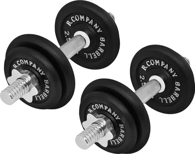 Produktbild von Guss Kurzhantel-Set 20Kg (2x10) Hantelscheiben Hantelset