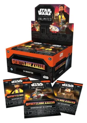 Produktbild von Star Wars: Unlimited - Gesetzlose Zeiten (24 Booster) - DE