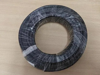 Stromkabel H05VV-F 2x1,5 mm², 10 m, schwarz, flexibel