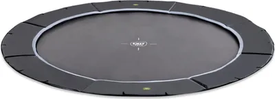 Produktbild von EXIT Dynamic Sporttrampolin ø366cm, Bodentrampolin, Rund, für Kinder, Schwarz