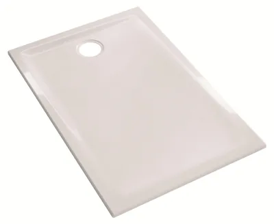 Image de Receveur De Douche Prima Blanc 100x80 Cm - Antiglisse - Geberit