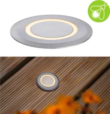 Image de Luminaire encastré de sol Paulmann LED Goldlicht respectueux des insectes