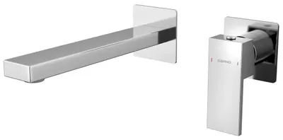 Produktbild von CUBEMIX 2 Loch-Waschtischarmatur, Chrom