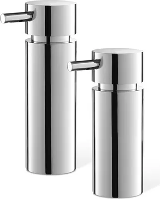 Image de ZACK Distributeur de savon et de lotion en acier inoxydable TICO poli 40078