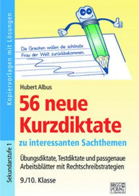 Obrázok produktu pre 56 neue Kurzdiktate 9./10. Klasse