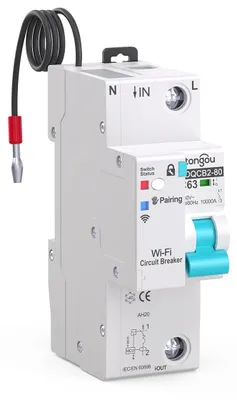 Productafbeelding van WIFI Intelligente 1P mini-stroomonderbreker met energiebewaking