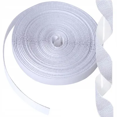 Produktbild von Klettband Für Moskitonetze Weiß Selbstklebend 560Cm