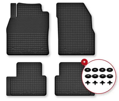 Immagine prodotto di Tappetini gomma vasca per Volvo XC60 II 2017- Set 4 pezzi con clip