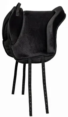Imagen del producto de Harry's Horse, almohadilla para montar a caballo sin silla, modelo Ultimate, color negro, talla L
