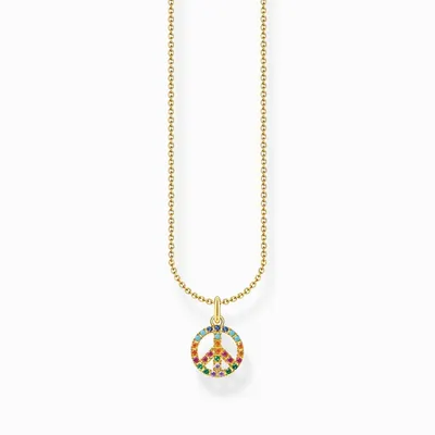 Immagine prodotto di Thomas Sabo - KE2175-488-7-L45V - Collana - Donna - Argento 925 placcato oro giallo - 40-45cm