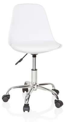 Immagine prodotto di hjh OFFICE sedia girevole per bambini FANCY II sedia da scrivania per bambini regolabile in altezza senza braccioli in Pelle finta