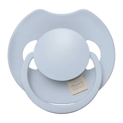 Produktbild von LOVI Schnuller Silikon dynamisch Prime Baby Blue 0-6 m 2 St. 34/416