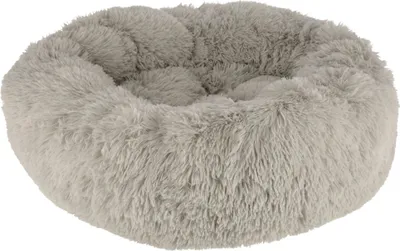 Obrázek produktu pro Chlupatý pelíšek pro psy, světle šedý, 19 cm Ø 76 cm, Kerbl