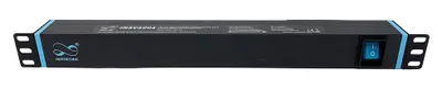 Immagine prodotto di Infitronic INSV1001: presa multipla per rack da 19'' a 8 prese con