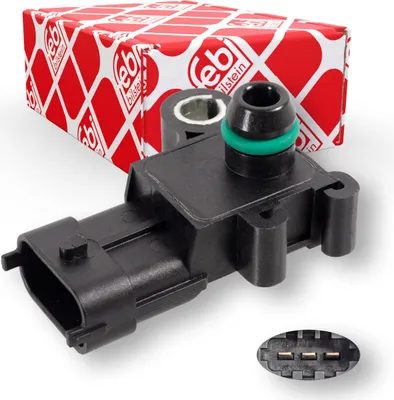 Produktbild von FEBI BILSTEIN Ladedrucksensor 174424 für FORD Fiesta Mk6 Schrägheck (JA8, JR8)