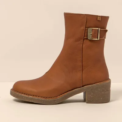 Produktbild von El naturalista Schnürstiefel mit hoher absatz N5666 WAX NAPPA TOFFEE / TICINO Farbe Toffee
