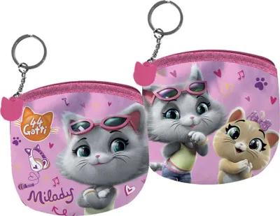 Produktbild von 44 Cats Schlüsselanhänger-Geldbörse – Praktisch und stylisch für Kinder