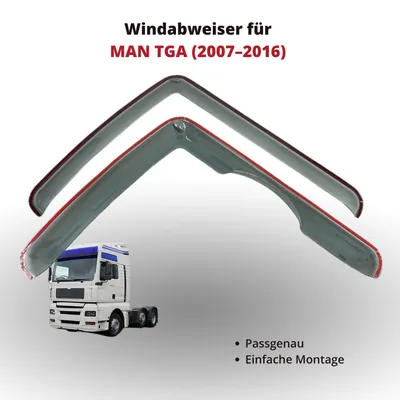 Produktbild von Windabweiser für MAN TGA (2007–2016) | Außenmontage