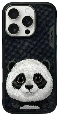 Immagine prodotto di Nimmy Etui Iphone 16 Pro Max 6.9 Czarny/Nero Big Eyed Pet 2.0 Panda