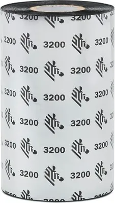 Zdjęcie produktu dla Zebra 3200 Wax/Resin, 450 m, 11 cm, 6 szt., Czarny, Wosk, 2,5 cm