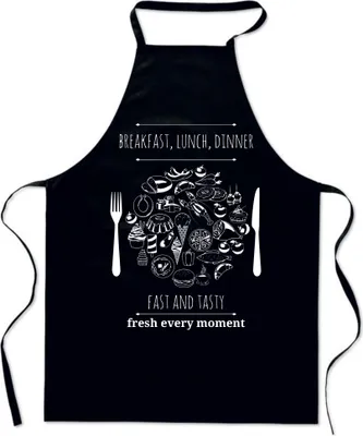 Immagine prodotto di CUCINA NERA Cuoco Donna Cotone Uomo Cuoco