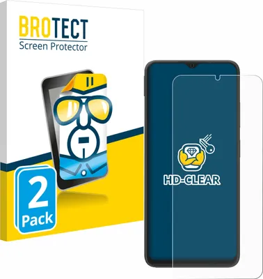 Produktbild von 2x Für Blackview Wave 8 Schutzfolie BROTECT Displayschutz Display Schutz Folie Klar Transparent