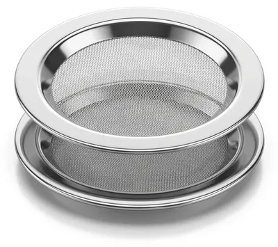 Räuchersieb 2er-Set, Edelstahl, 10 cm, hitzebeständig