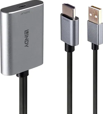 Immagine prodotto di LINDY Konverter HDMI auf USB Typ C mit USB Power