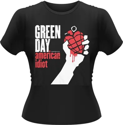 Immagine prodotto di Green Day - Maglietta "American Idiot" da donna PH1772 (XXL) (Nero)