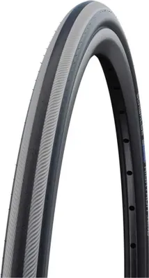 Immagine prodotto di 2 pneumatici Schwalbe 25-501 RightRun, colore grigio/nero, per carrozzina, con tecnologia K-Guard, dimensioni 22x1.00