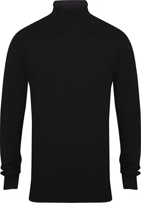 Produktbild von Henbury MenŽs Roll Neck Jumper