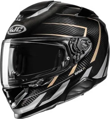 Produktbild von Hjc Rpha 71 Carbon Cano Integralhelm Schwarz M Schwarz M