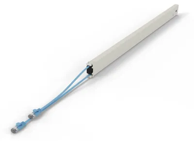 Zdjęcie produktu dla PATCHBOX .one / Cassette / 46RU / STP / Blue, 2,5 m, Cat6a, U/FTP (STP), RJ-45, RJ-45, Niebieski