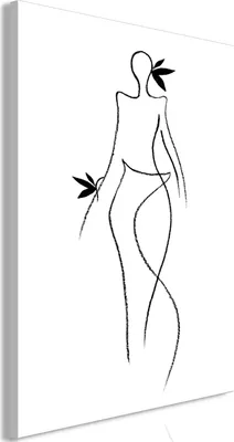 Produktbild von Vliesstoff Leinwandbild - Exotic Dance (1 Part) vertical 60x90 cm Menschen h-A-0132-b-a
