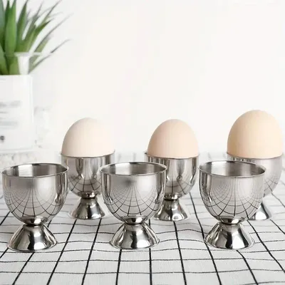 Produktbild von Eierbecher 6 er Set Edelstahl