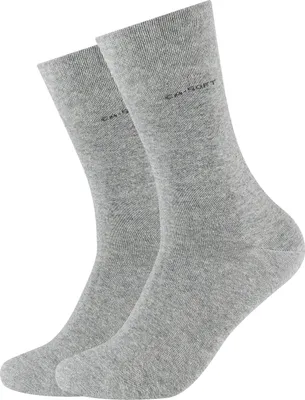 Produktbild von Camano 2er Set Socken grau Komfortbund - 39 - 42 / Grau