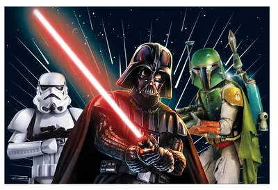 Image de Nappe de fête Star Wars - The Force Awakens - 120 x 180 cm