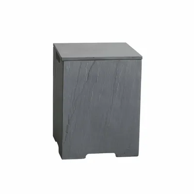 Produktbild von Elementi Abdeckung für Gasflasche in Sandstein-Optik grau 40 x 40 x 52 cm (L x B x H)
