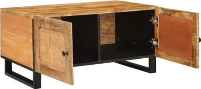 Obrázok produktu pre vidaXL Konferenčný stolík prírodný 80 x 50 x 40 cm z masívneho mangového dreva