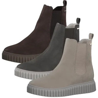 Produktbild von s.Oliver Damen Chelsea Boots Stiefeletten Keilabsatz 5-26429-27, Größe:41 EU, Farbe:Braun