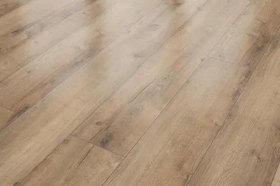 Produktbild von 1,974 m² | Basicfloor Laminat Eiche natur grau Landhausdiele