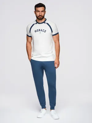 Productafbeelding van Ombre Clothing heren joggingbroek Kuruisalili, marineblauw, maat XL