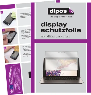 Produktbild von 2x Schutzfolie für HP zBook x2 klar Displayschutzfolie Folie Display Schutz dipos