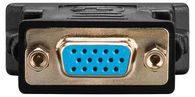 Produktbild von Goobay DVI-D - VGA, M/F, DVI-D, D-Sub, Schwarz