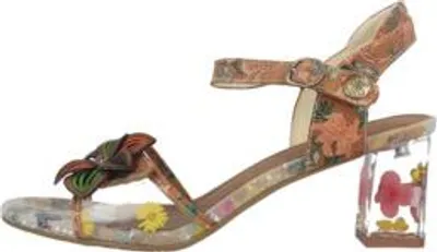 Produktbild von Laura Vita Sandaletten in Übergrößen Mehrfarbig LUCIAO 08 Beige große Damenschuhe