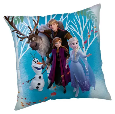 Produktbild von Disney Eiskönigin Family Samt-Kissenbezug 40x40 cm